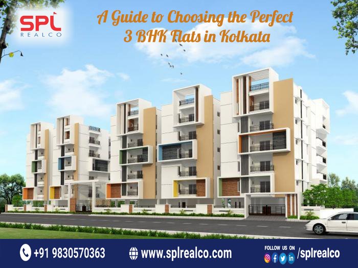 A Guide to Choosing the Perfect 3 BHK Flats in Kolkata