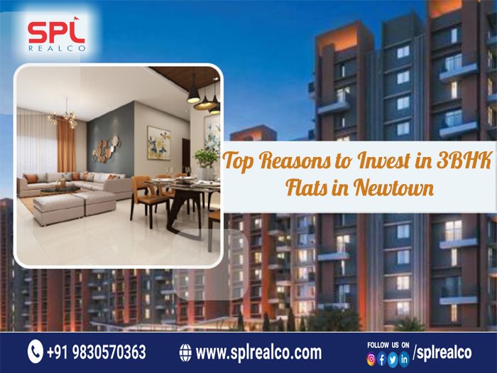 Top Reasons to Invest in 3BHK Flats in Newtown Kolkata