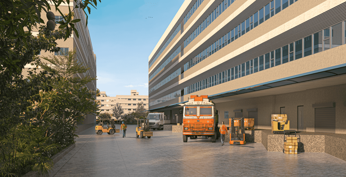 Srijan Industrial Logistic Park Alampur NH 6