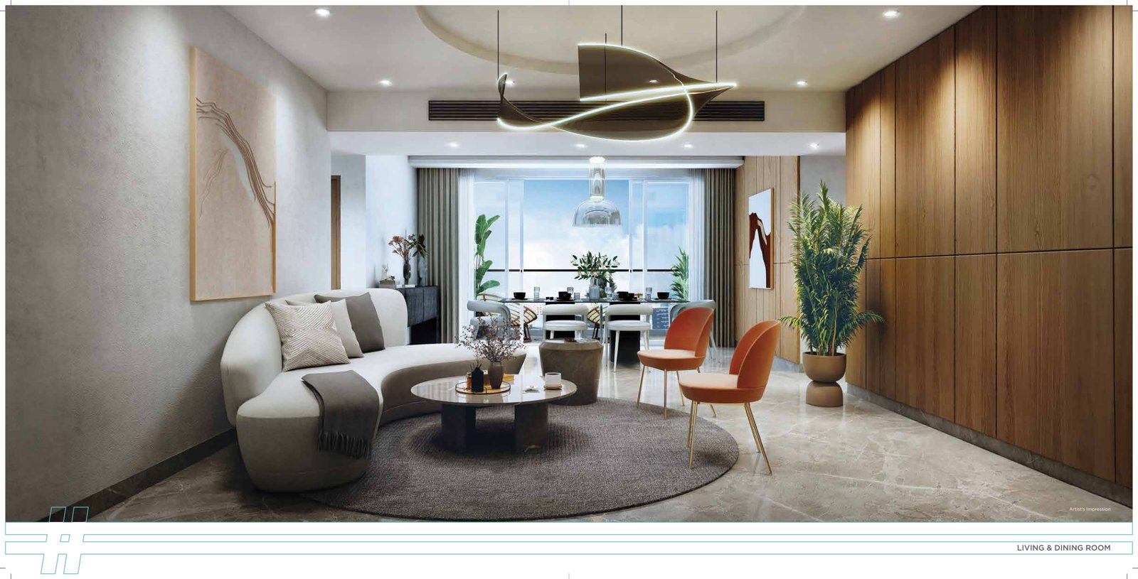 4 BHK 2583 sqft at Srijan Town Square Kolkata